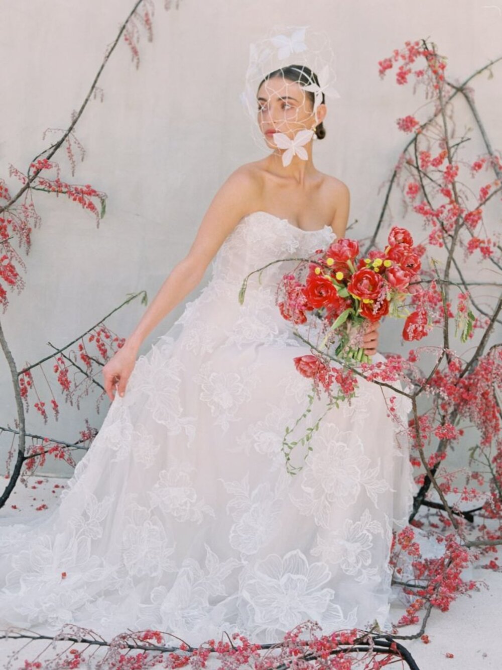 Watters Arien Wedding Gown Size 6 & 14 - Picture 6 of 16